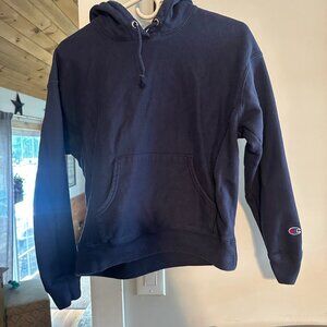 Champion blue hoodie sz M